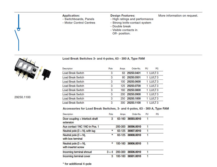 Load Break Switches